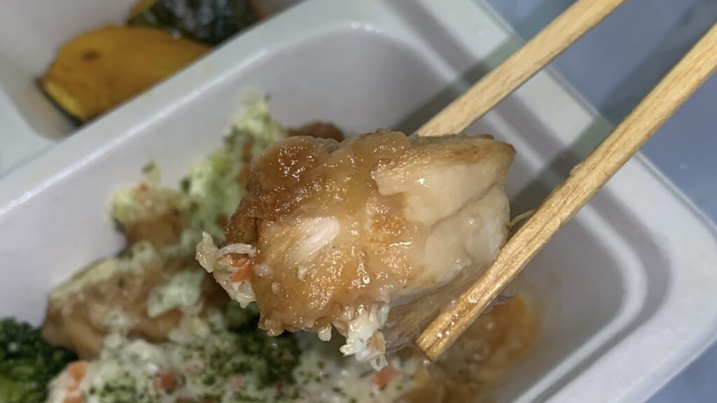 たっぷりタルタル国産鶏肉のチキン南蛮 実食 チキン南蛮アップ