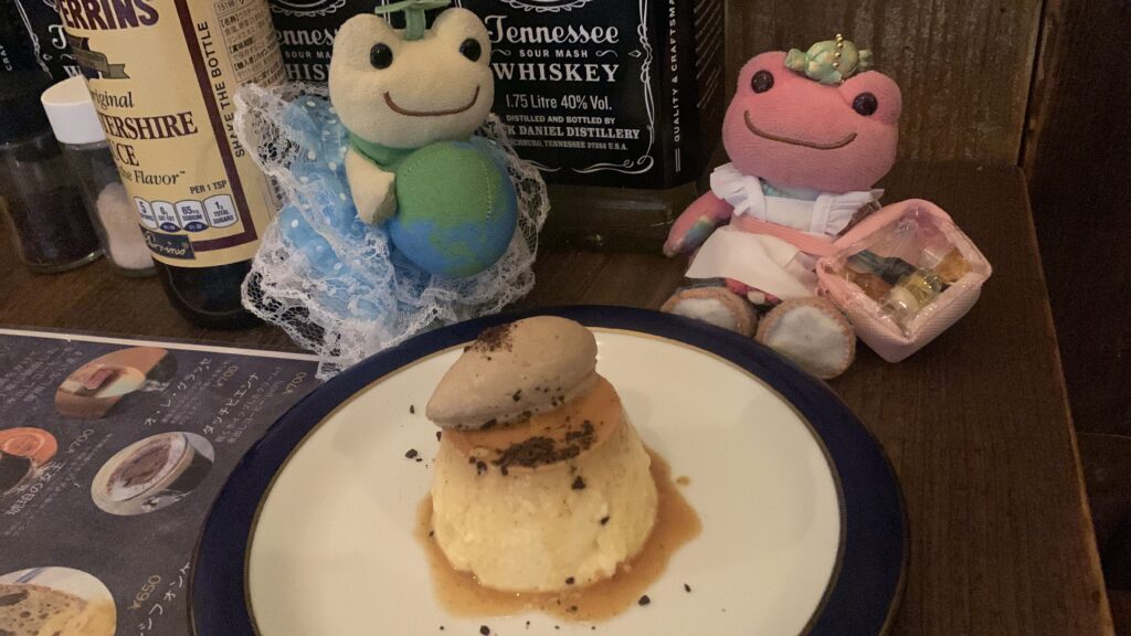 grasshopper cafe プリンザスタンダード かえるのピクルス 石内