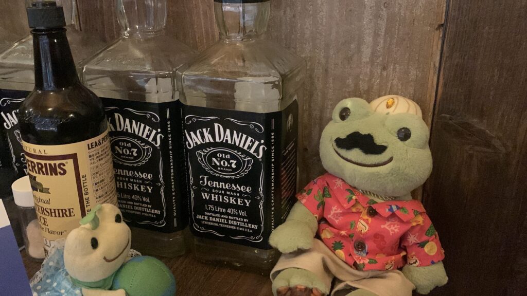 grasshopper cafe かえるのピクルス ジャックダニエル 石内