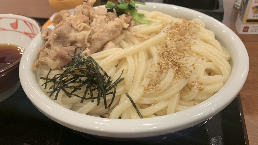 丸亀製麺 旨幸豚つけ汁うどん アップ