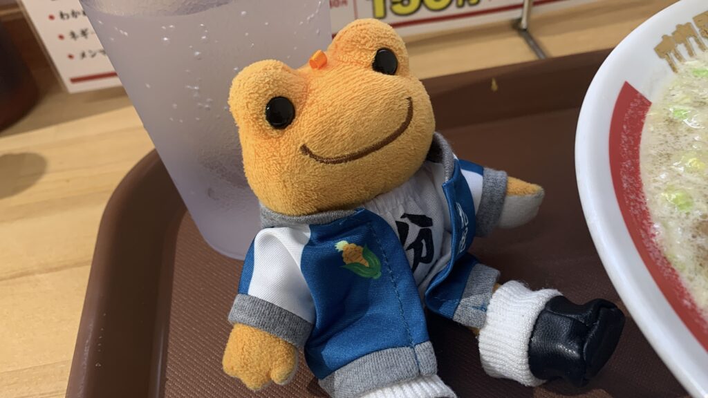 広島製麺 オカモトタンメン ダイア かえるのピクルス 器とごはん