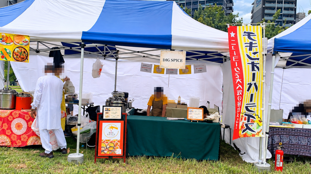 広島カレーフェスティバル2026 DIG SPICE ブース